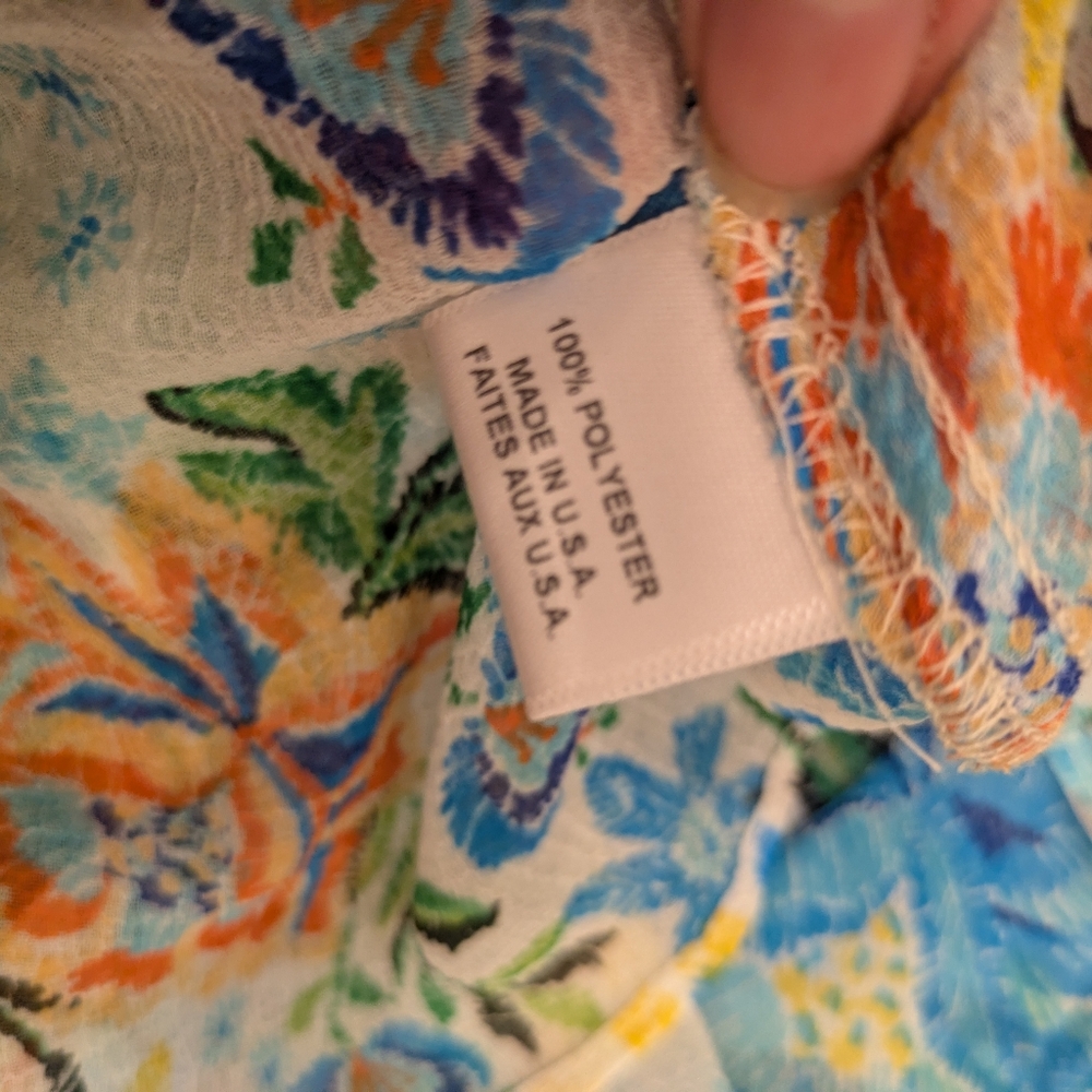 Misa Floral Spring Pastel Mini Dress Size XS - Picture 6 of 7